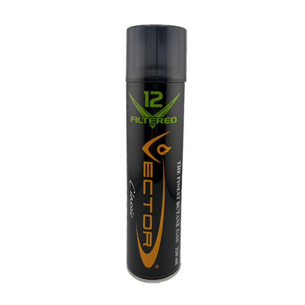 VECTOR Filtered 12X Premium Butane - 320mL