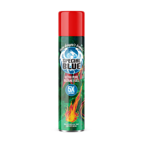SPECIAL BLUE Ultra Pure Butane 5X Refined - 300mL / 10.14 FL OZ