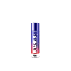 GOLD WHIP 5X Filtered Premium Butane - 500mL / 16.91 FL OZ